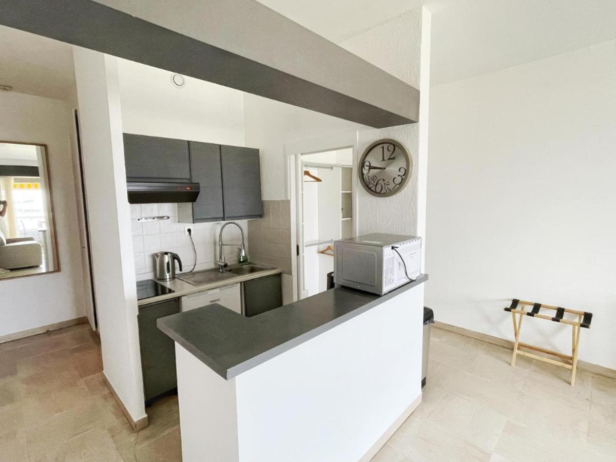 #41 Marina Riviera Bay - Marine Baie Des Anges - Studio Vue Mer Et Port Villeneuve-Loubet Bagian luar foto