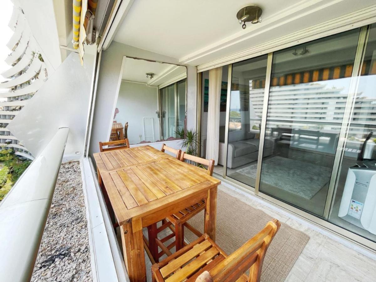 #41 Marina Riviera Bay - Marine Baie Des Anges - Studio Vue Mer Et Port Villeneuve-Loubet Bagian luar foto